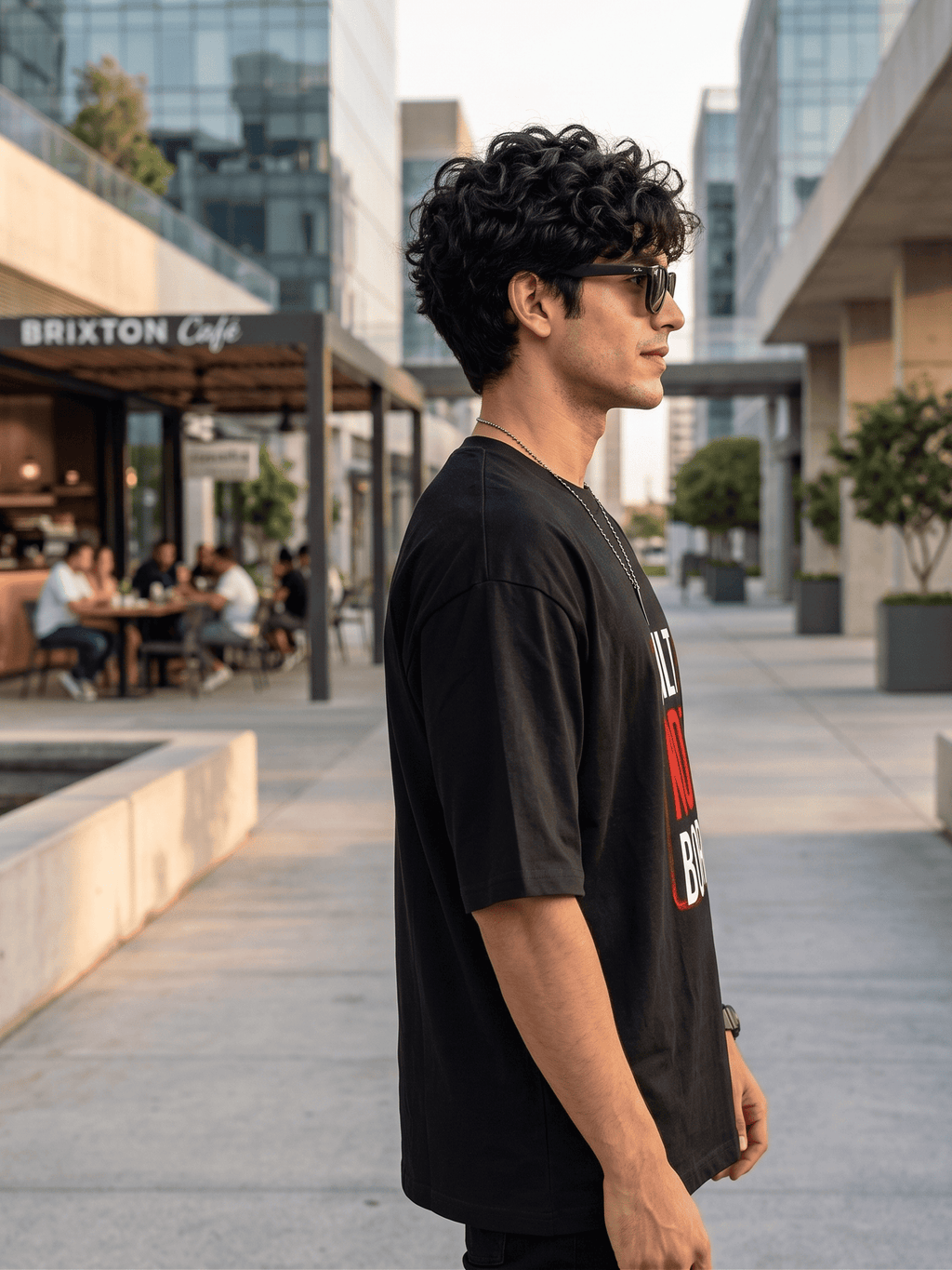 Grind Culture: "BUILT NOT BORN" Heavyweight Oversized Tee