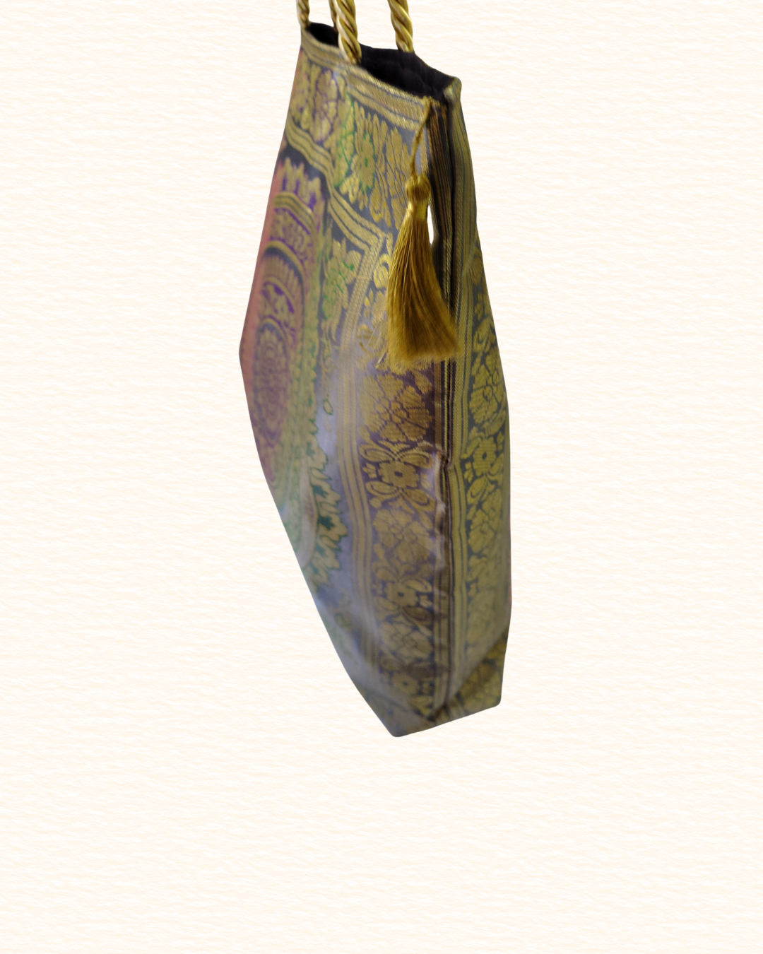 Heritage Mandala Silk Bag