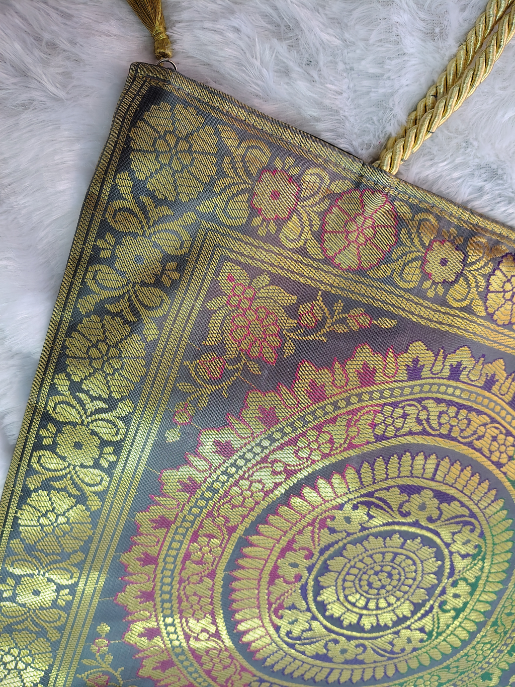Heritage Mandala Silk Bag