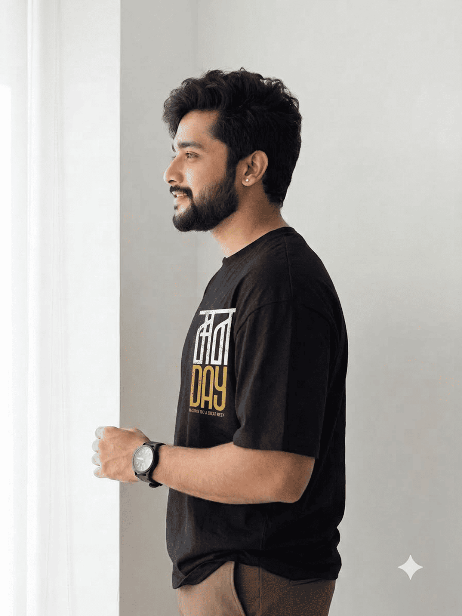 The "Great Week" Dual-Lingo Oversized Tee