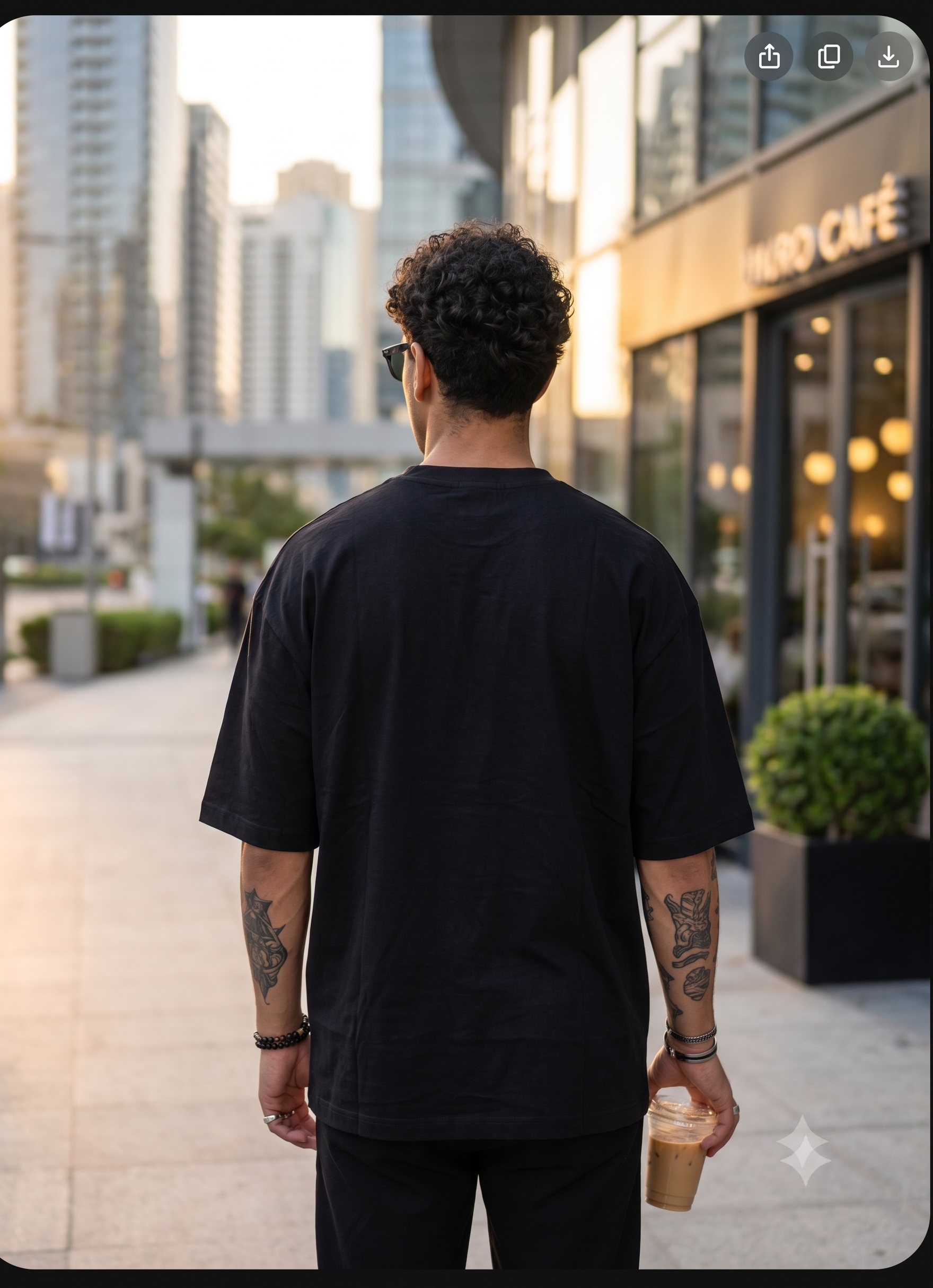Brain Fade: "OUT OF OFFICE (MENTALLY)" Heavyweight Oversized Tee