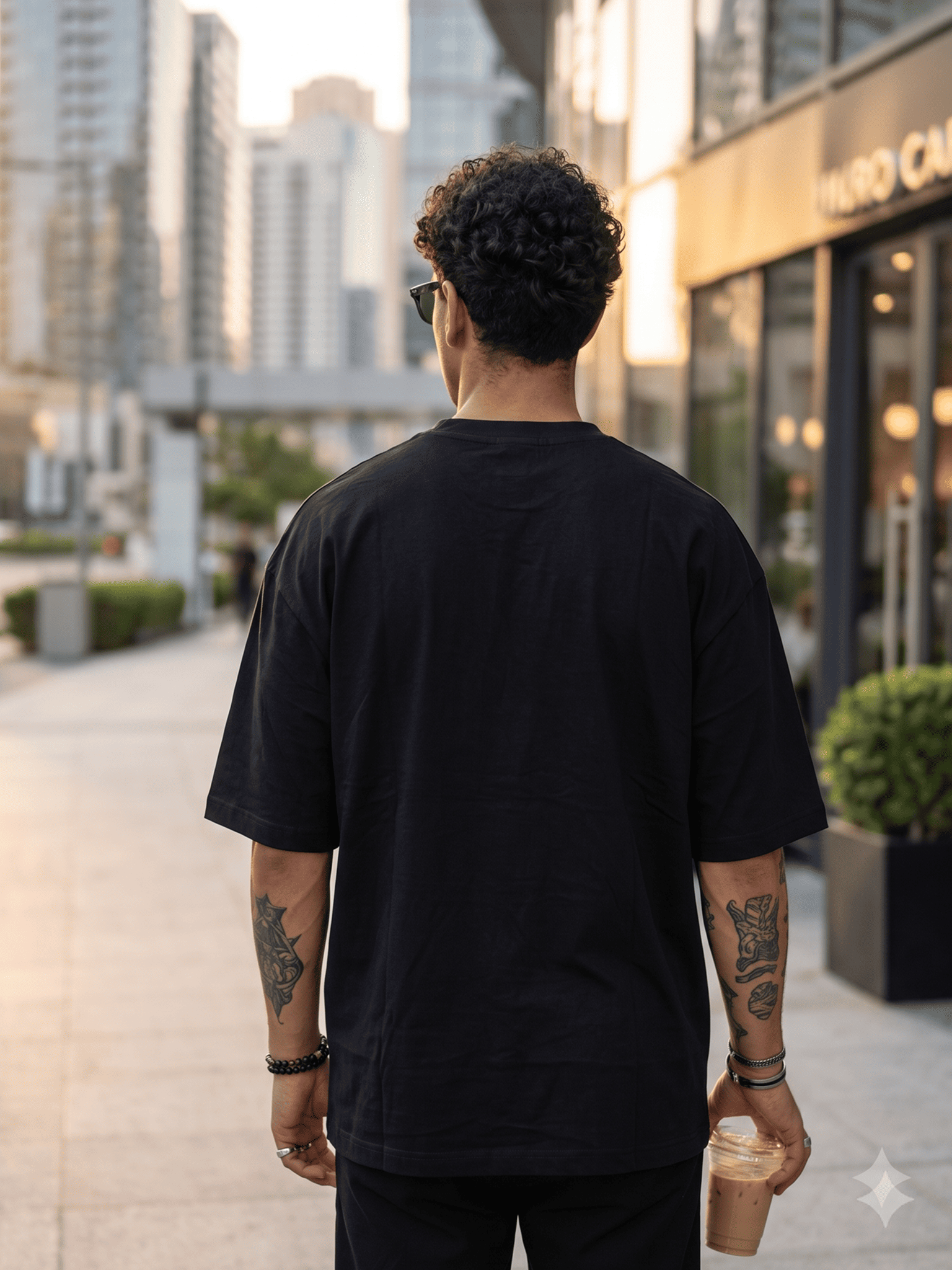 Brain Fade: "OUT OF OFFICE (MENTALLY)" Heavyweight Oversized Tee
