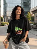Disconnect: "OFFLINE IS THE NEW LUXURY" Heavyweight Oversized Tee