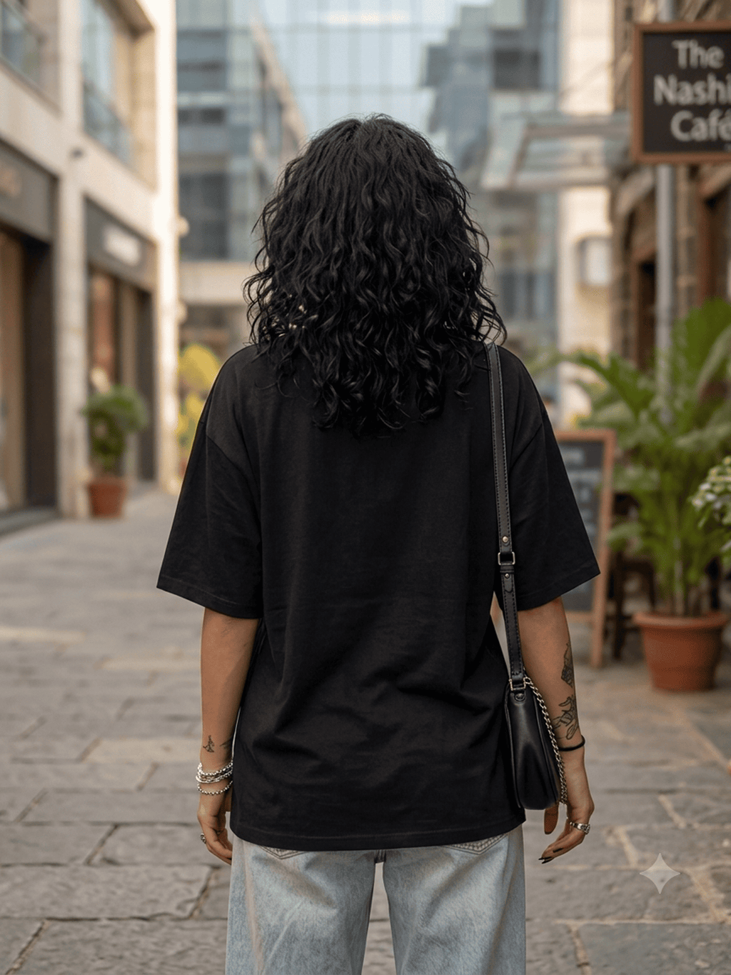 Disconnect: "OFFLINE IS THE NEW LUXURY" Heavyweight Oversized Tee