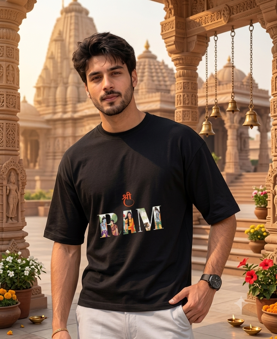 Divine Legacy: The "RAM" Graphic T-Shirt