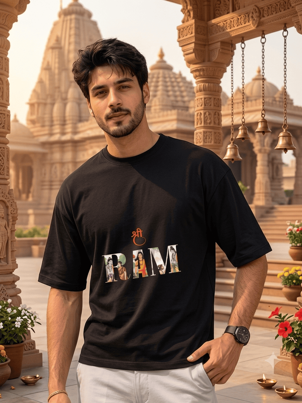 Divine Legacy: The "RAM" Graphic T-Shirt