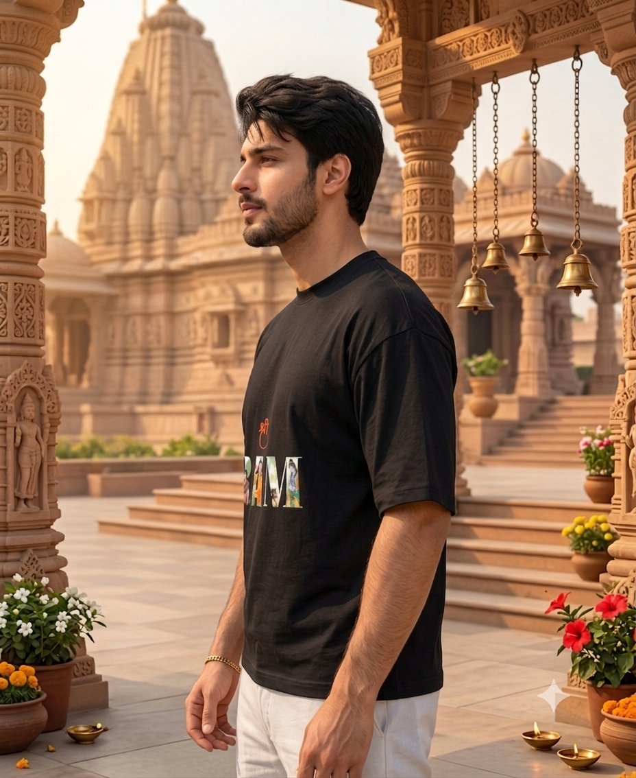 Divine Legacy: The "RAM" Graphic T-Shirt