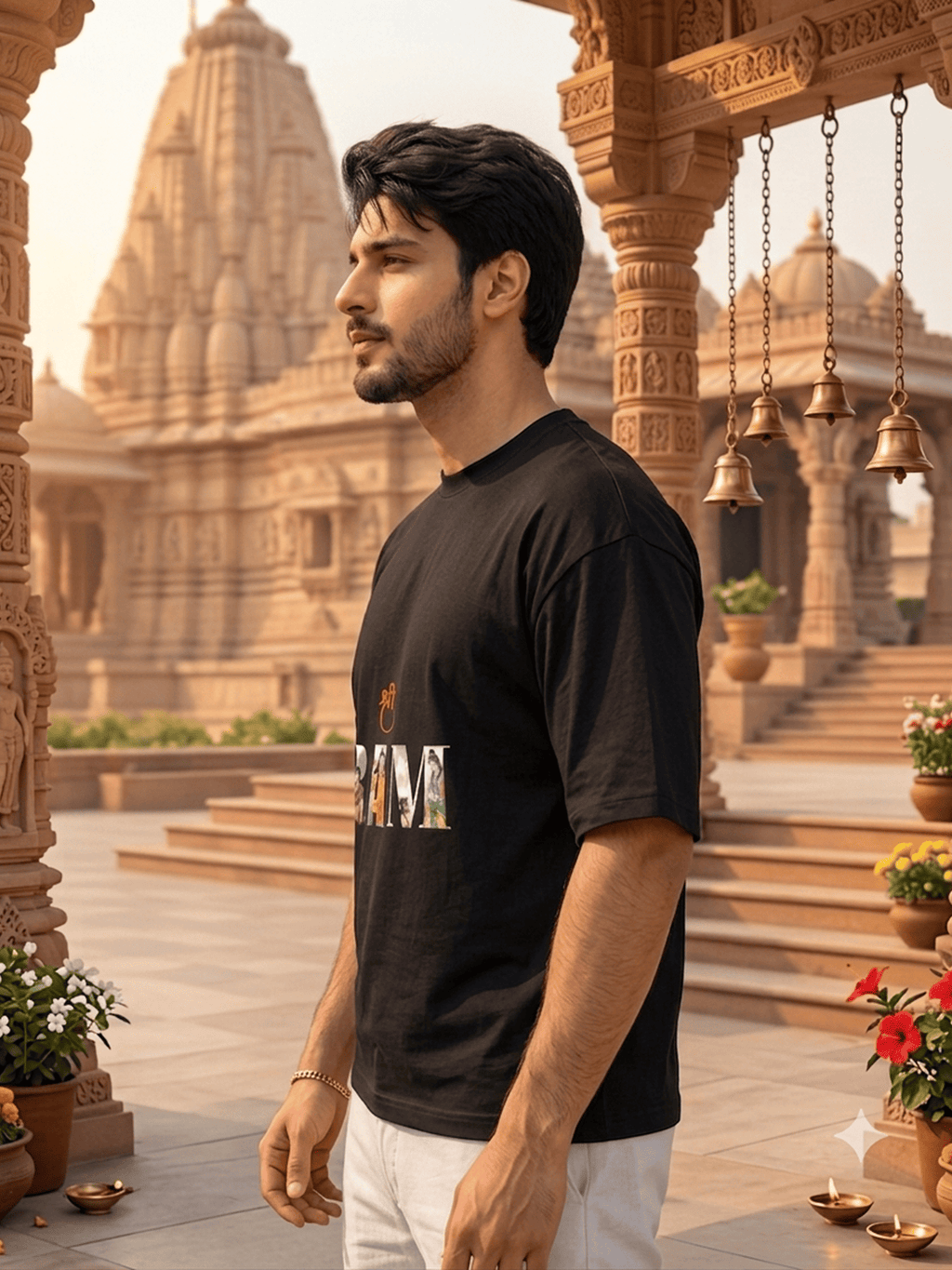Divine Legacy: The "RAM" Graphic T-Shirt