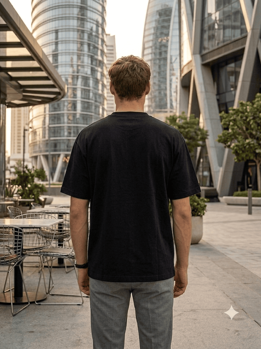 Dimensions: The Micro-World Cube Oversized Tee