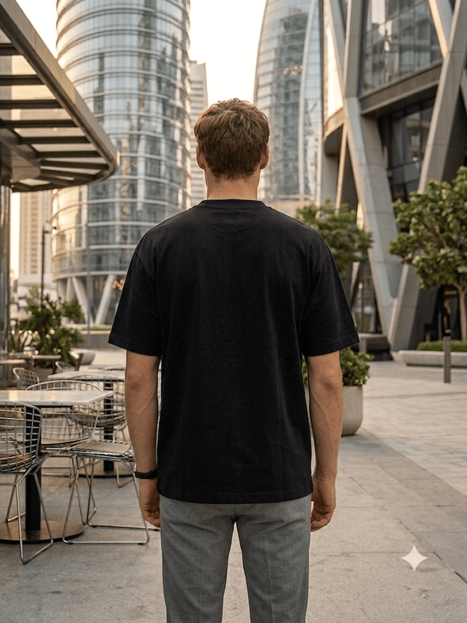 Dimensions: The Micro-World Cube Oversized Tee