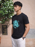 "Deep Abyss" Scuba Graphic Oversized Heavyweight Tee